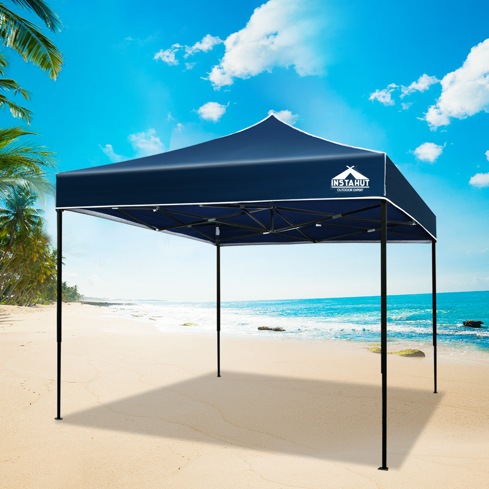 Instahut 3x3m Pop Up Gazebo Tent | Outdoor Camping Canopy