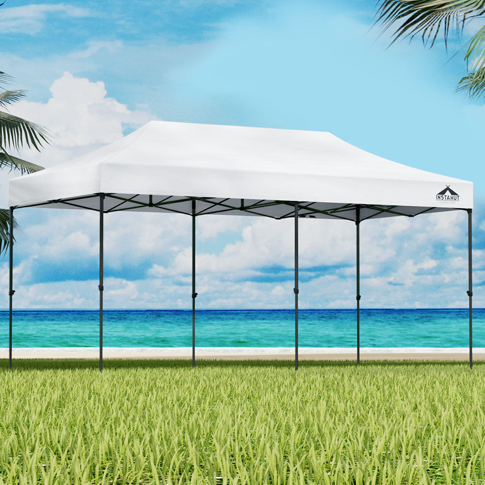 Instahut 3x6m Pop Up Gazebo Folding Tent for Outdoor Events