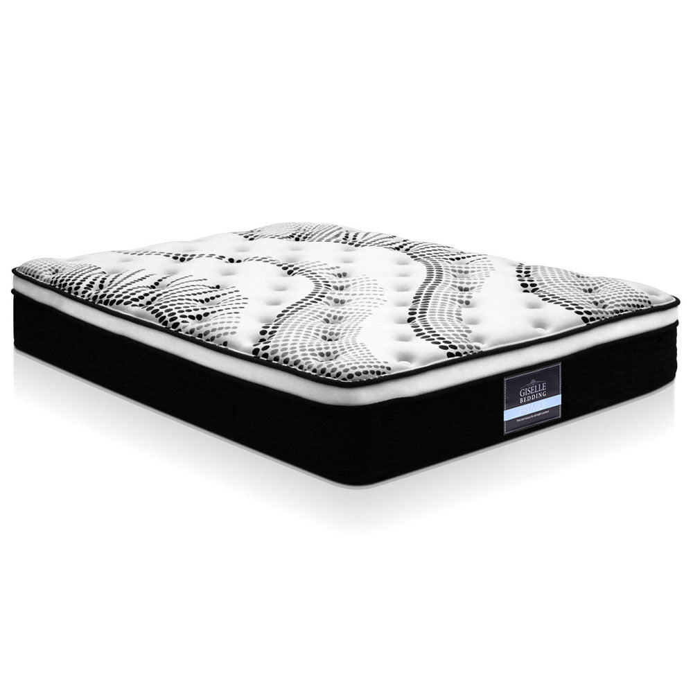 Giselle 32cm Euro Top King Mattress with 5 Zone Pocket Springs