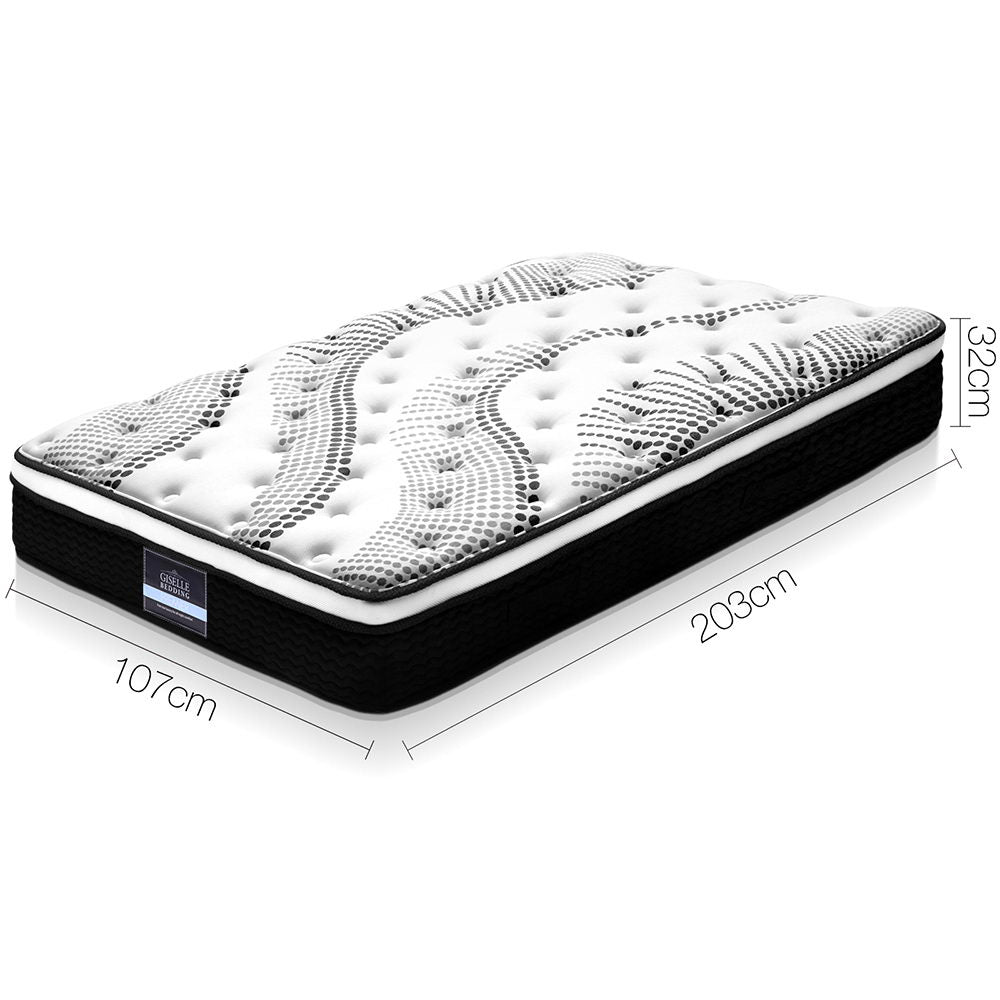 Giselle Euro Top King Single Mattress 32cm Thick