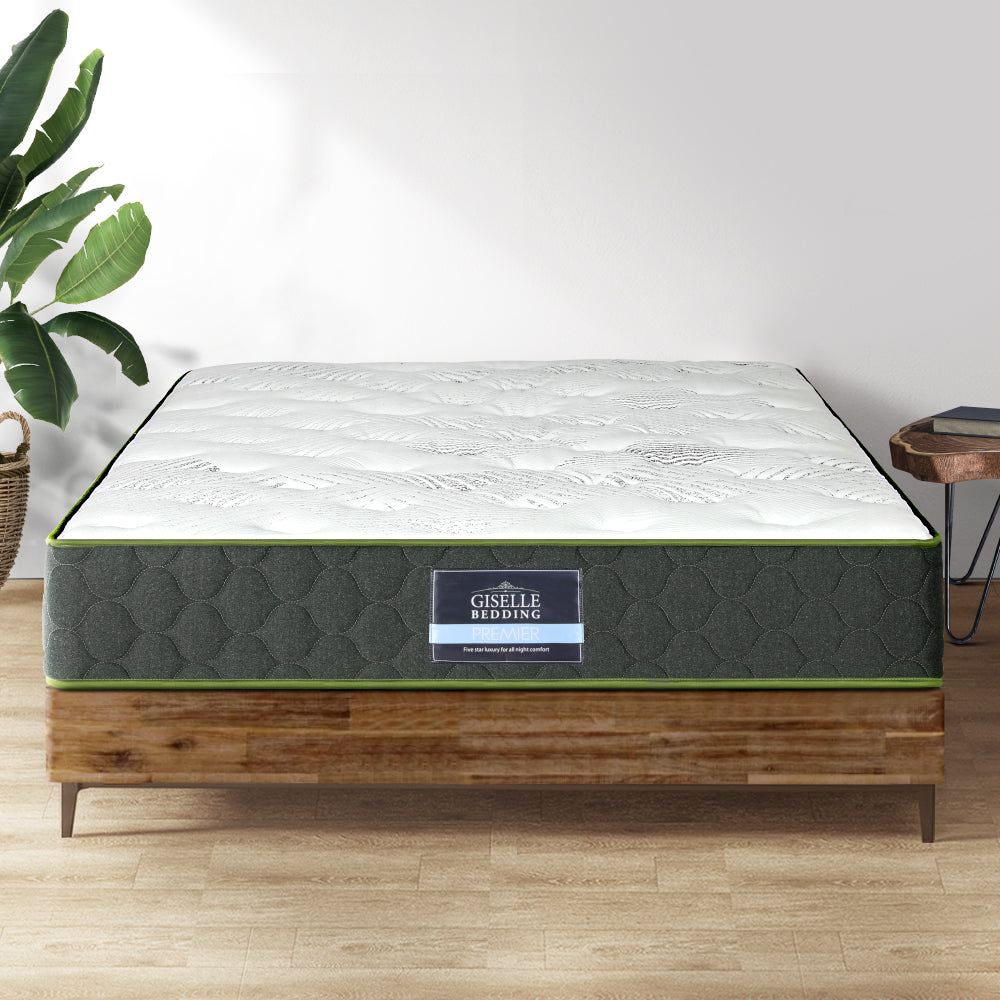 Green Tea Foam King Single Mattress by Giselle Bedding