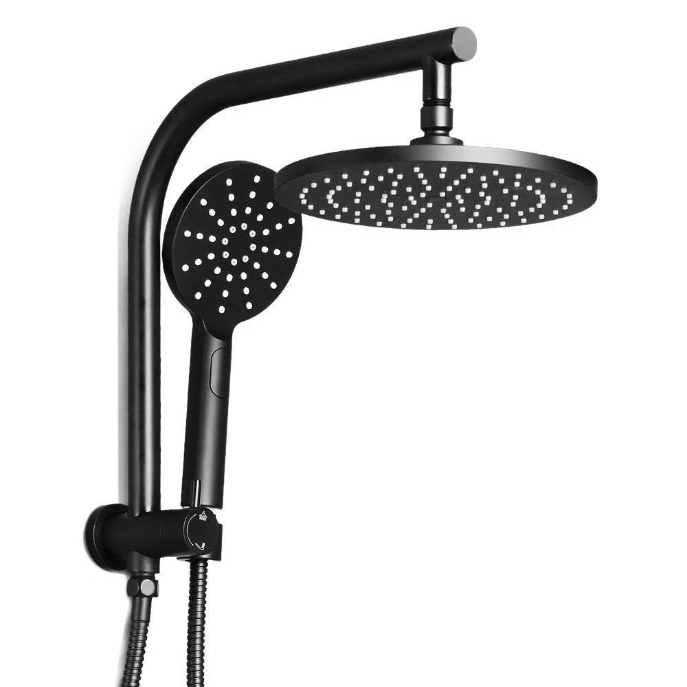 Cefito 9" Rainfall Shower Head Set with Handheld | Matte Black