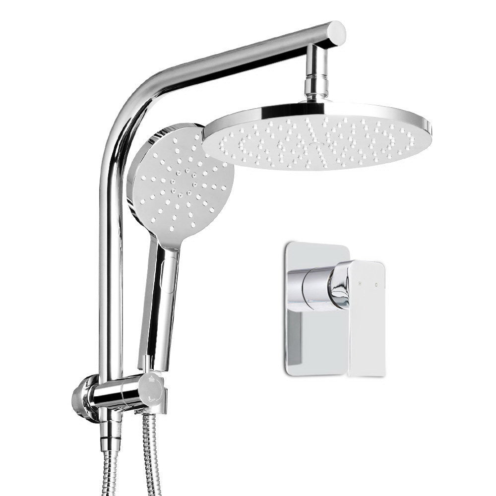 Cefito 9" Rain Shower Head Set with Handheld & Mixer Tap