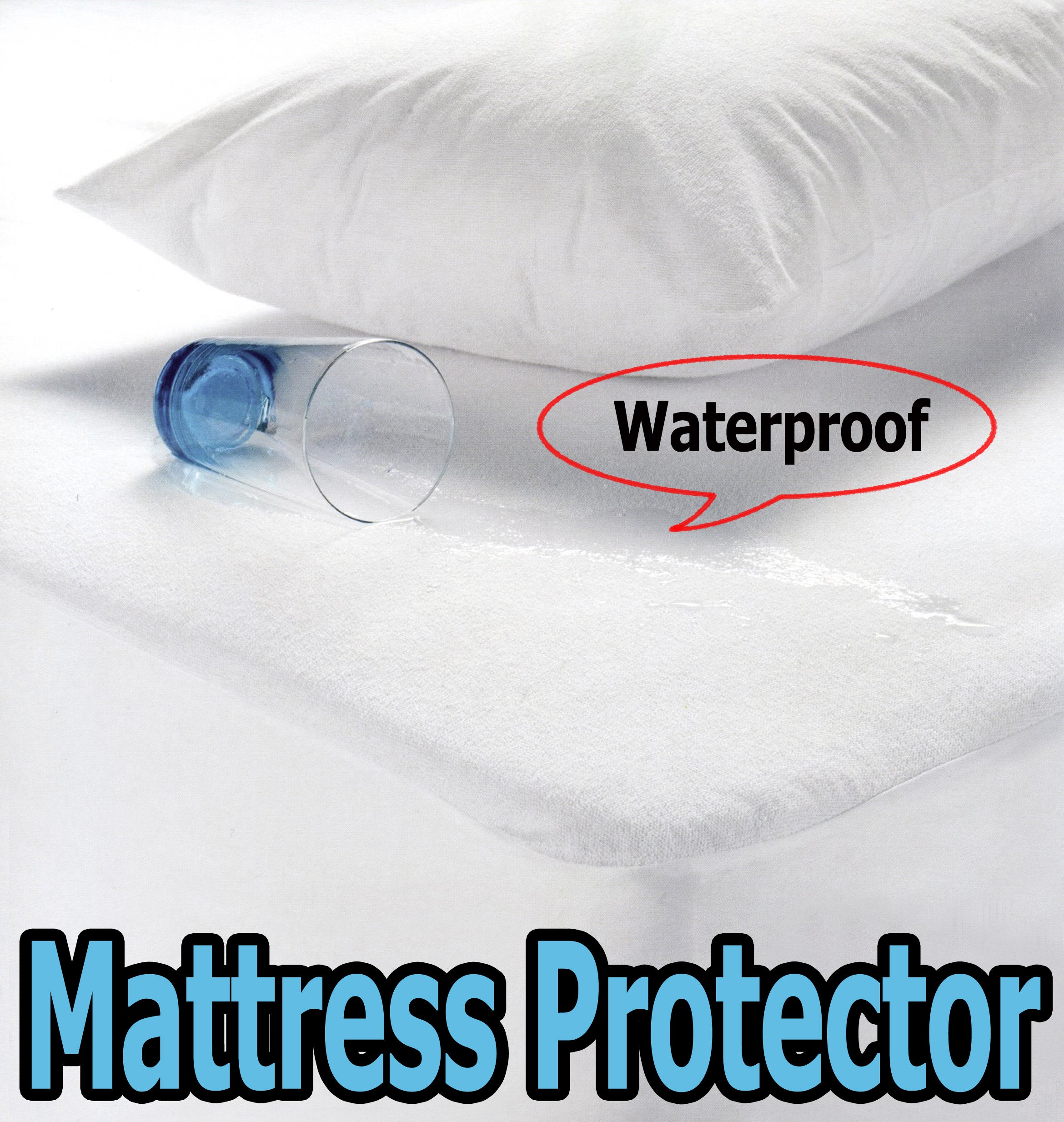 TERRY Mattress Protector  - DOUBLE