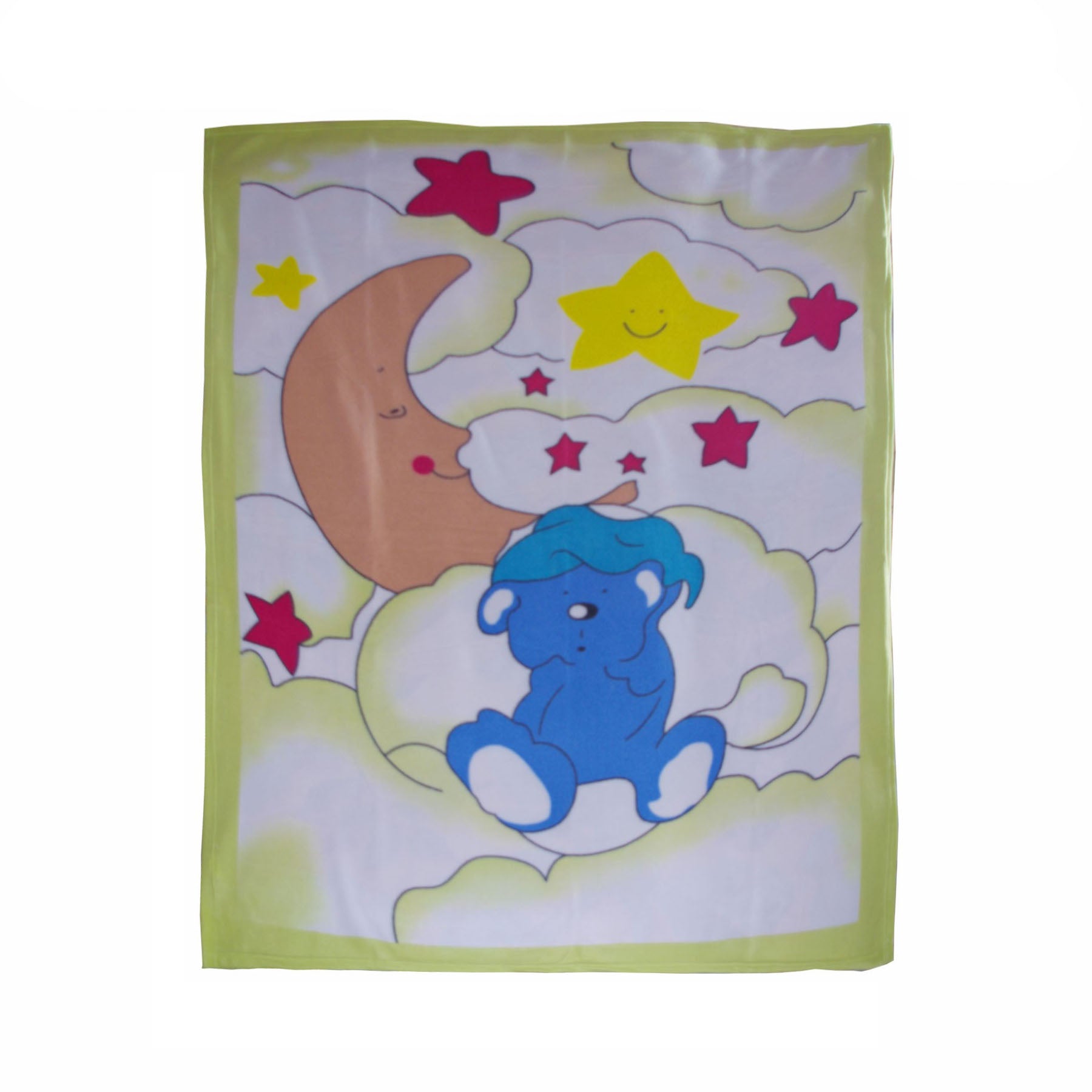 Sleeping Bear and His Friends Polar Fleece Throw