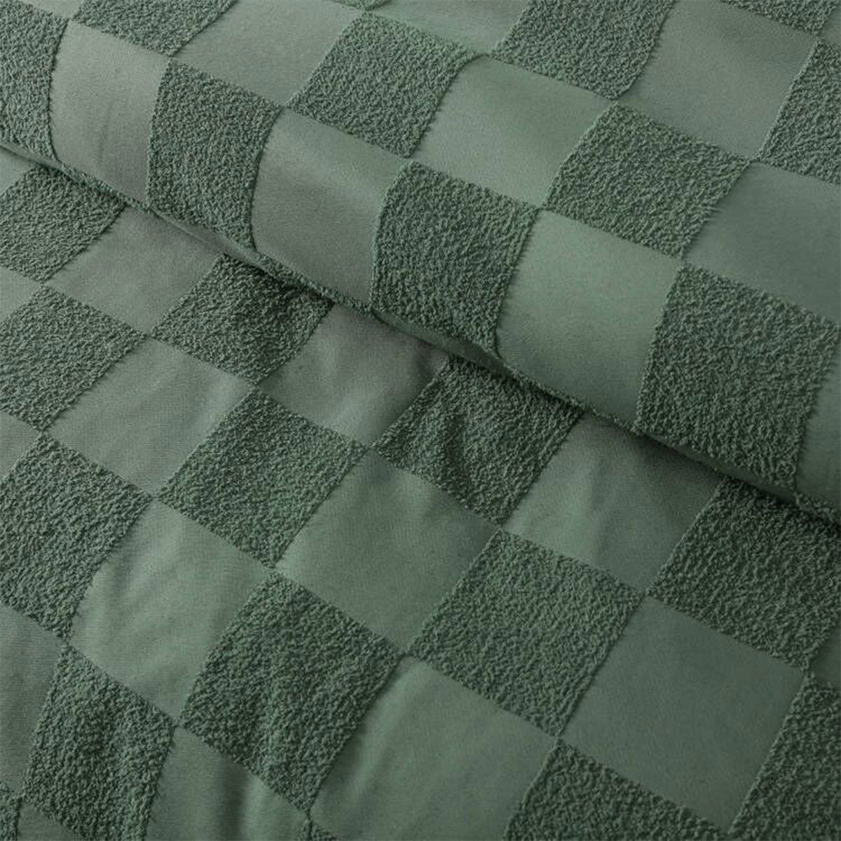 Accessorize Tipo Sea Spray Chenille Quilt Cover Set Super King