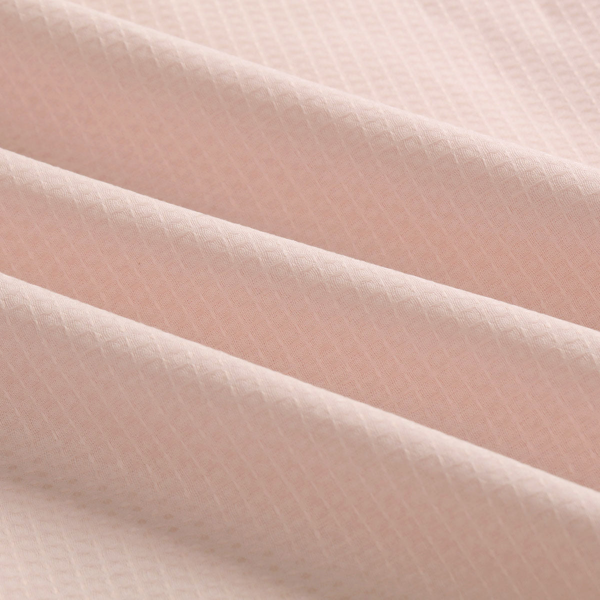 Accessorize Waffle Blush Cotton Quilt Cover Set King