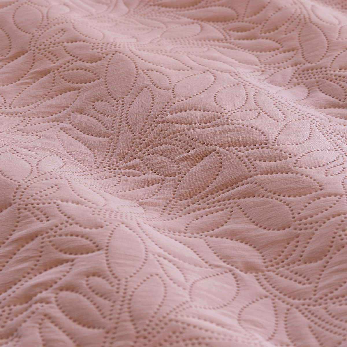 Ardor Lottie Blush Pinsonic Embossed Quilt Cover Set Queen