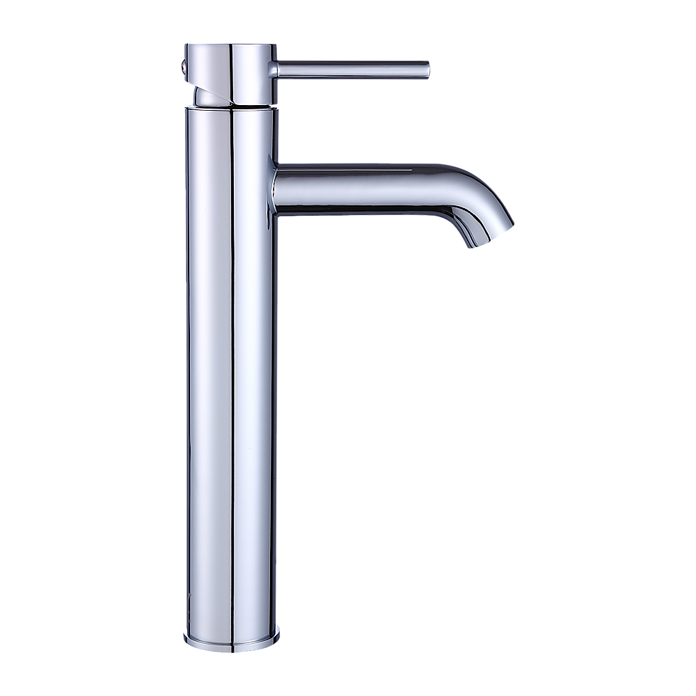 Della Francesca Tall Basin Mixer Tap | Chrome Kitchen & Bath Faucet