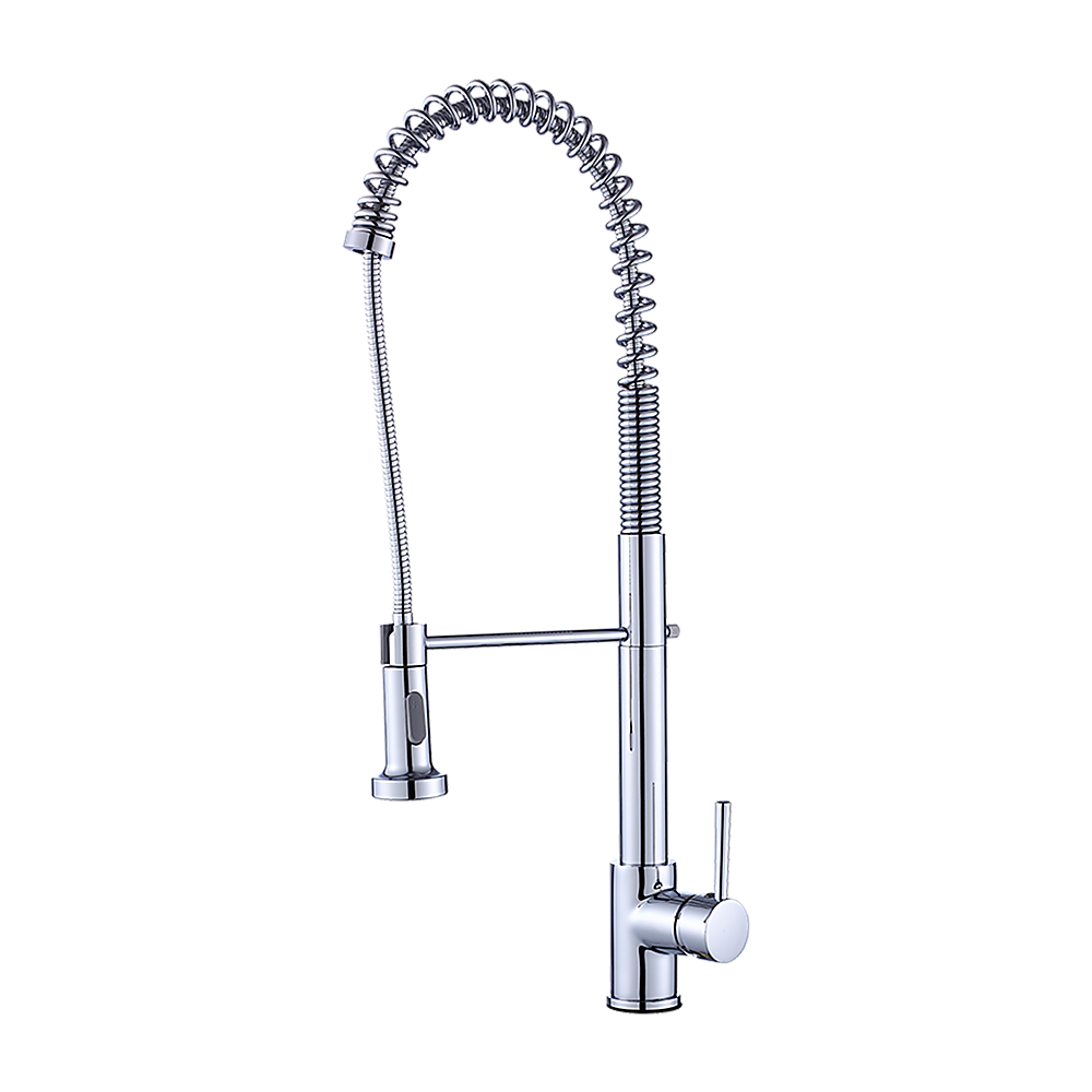 Della Francesca Pull|Out Kitchen Mixer Tap with Chrome Finish