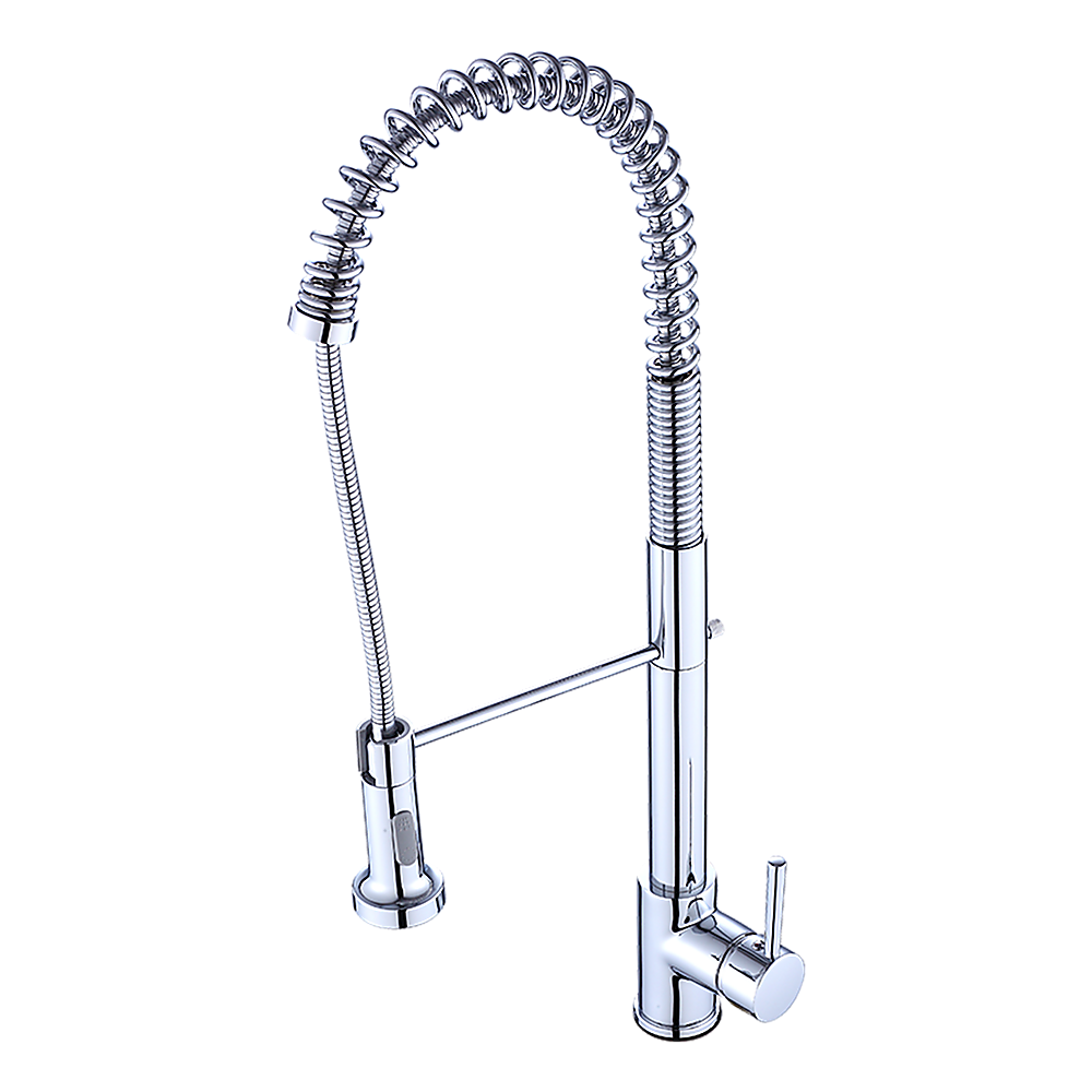 Della Francesca Pull|Out Kitchen Mixer Tap with Chrome Finish