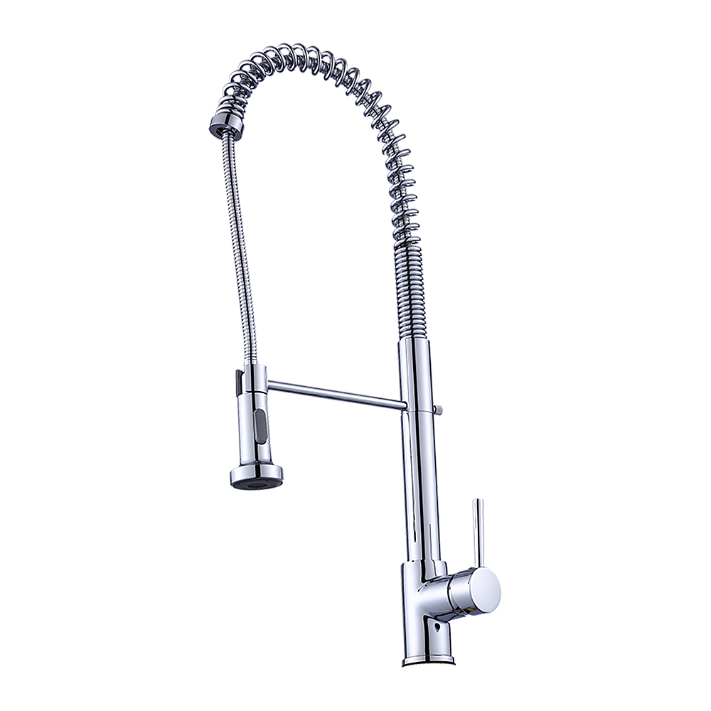 Della Francesca Pull|Out Kitchen Mixer Tap with Chrome Finish