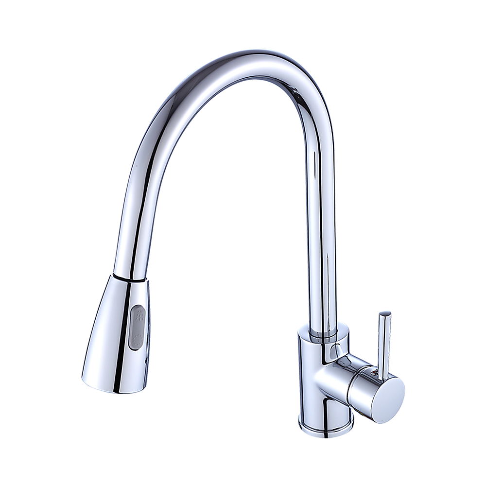 Della Francesca Pull|Down Kitchen Mixer Tap | Chrome Finish