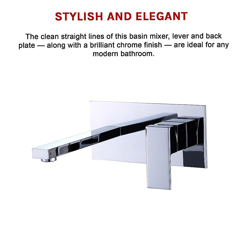 Modern Chrome Basin Mixer Tap | Della Francesca Bathroom Faucet