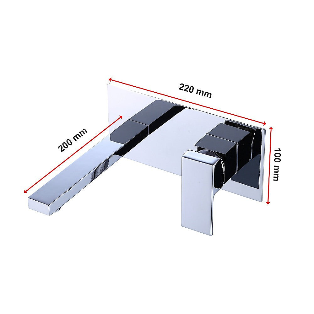 Modern Chrome Basin Mixer Tap | Della Francesca Bathroom Faucet