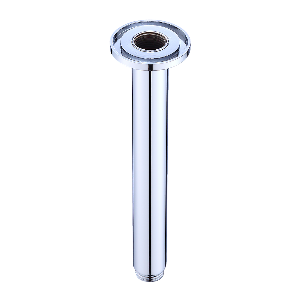 Chrome Round Ceiling Shower Arm | 200mm Length