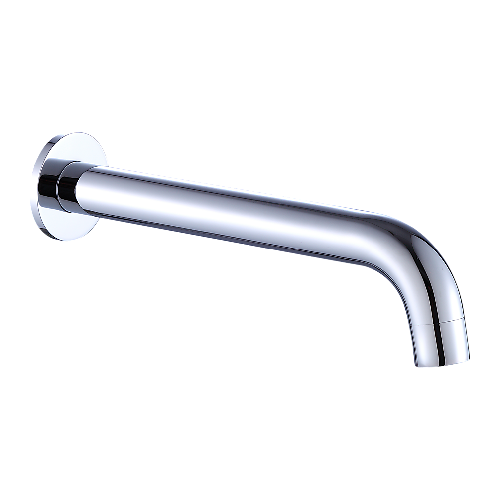 Della Francesca 220mm Modern Chrome Bath Spout