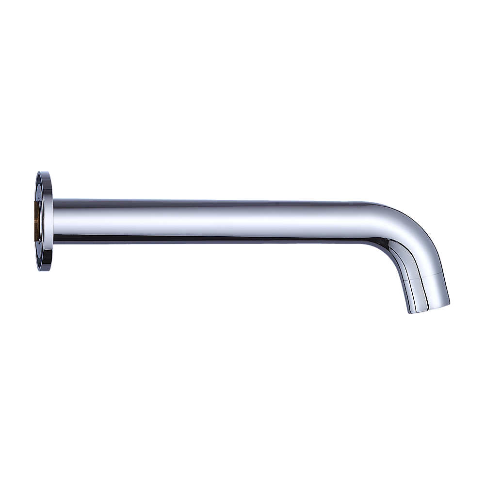 Della Francesca 220mm Modern Chrome Bath Spout