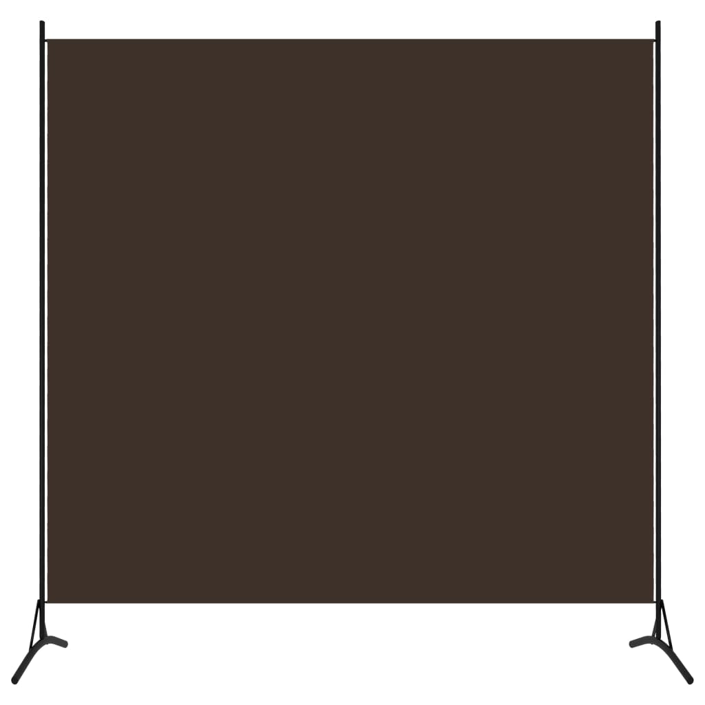 1-Panel Room Divider Brown 175x180 cm - Newstart Furniture