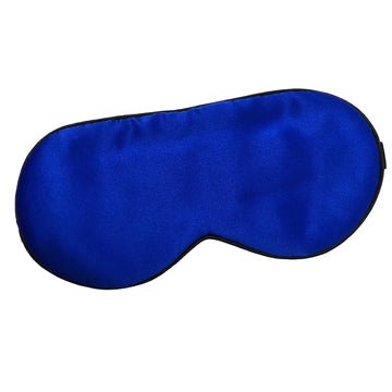 100 silk sleep eye mask for women men royal blue - Newstart Furniture