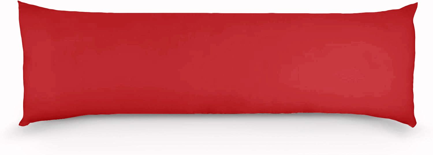 1000TC Premium Ultra Soft Body Pillowcase - Red - Newstart Furniture