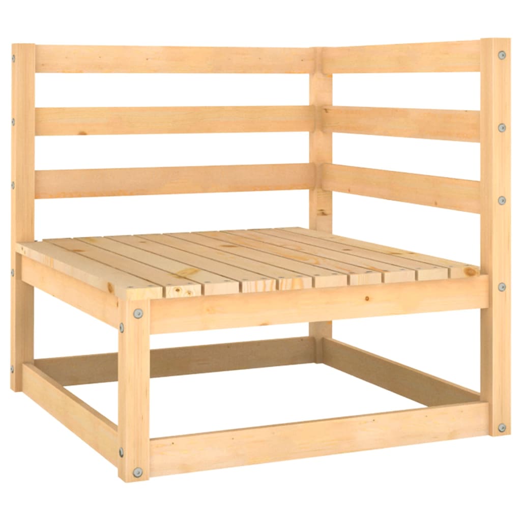 11 Piece Garden Lounge Set Solid Pinewood - Newstart Furniture