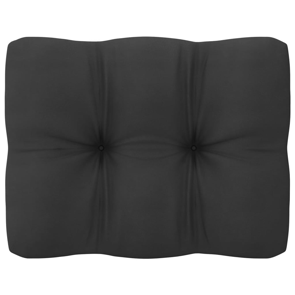 11 Piece Garden Lounge Set with Anthracite Cushions Pinewood - Newstart Furniture