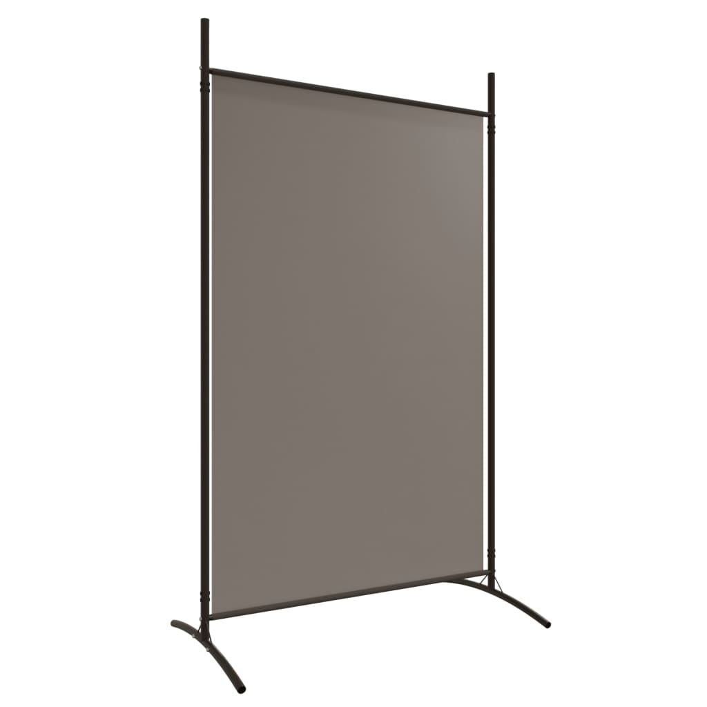 2-Panel Room Divider Anthracite 348x180 cm Fabric - Newstart Furniture