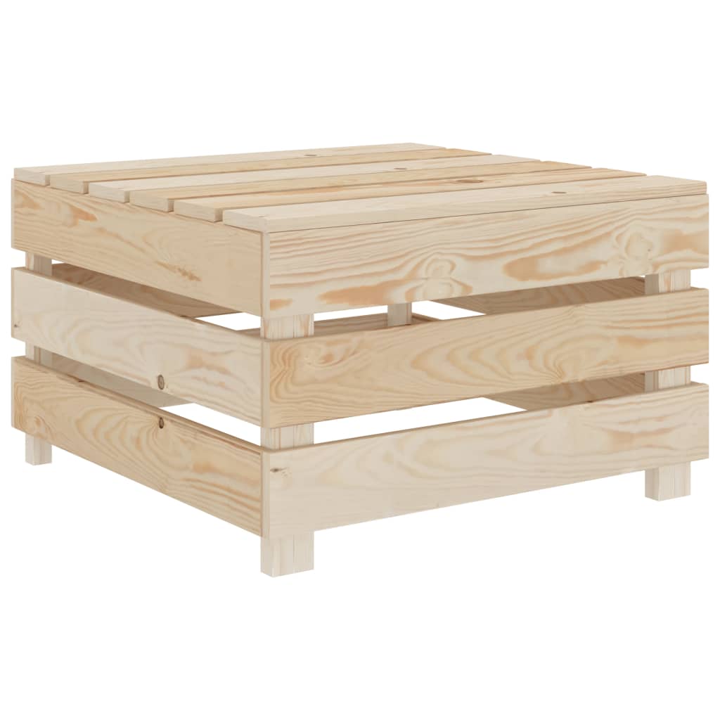 2 Piece Garden Pallet Lounge Set Wood - Newstart Furniture