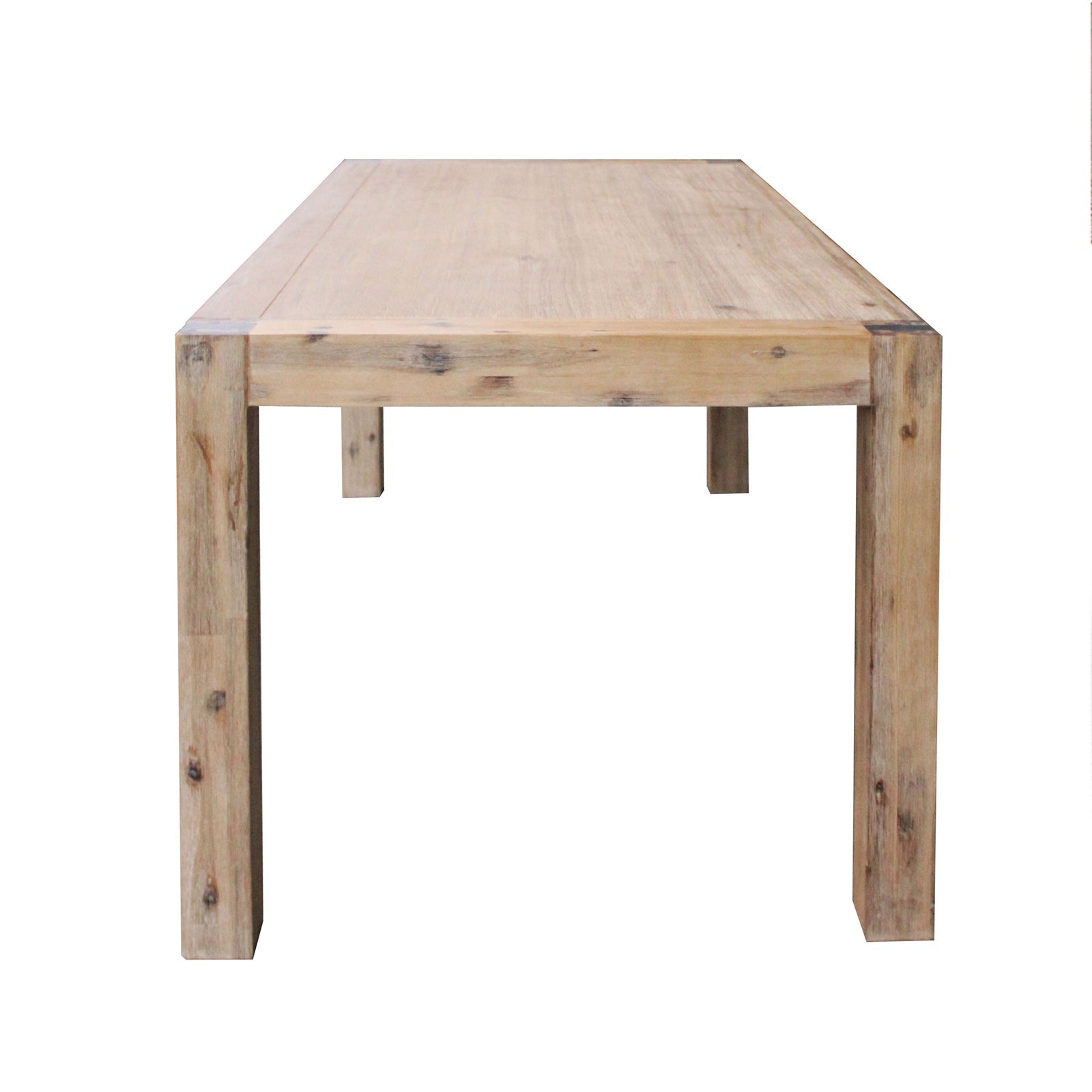 2.1m Long Dining Table Oak - Newstart Furniture