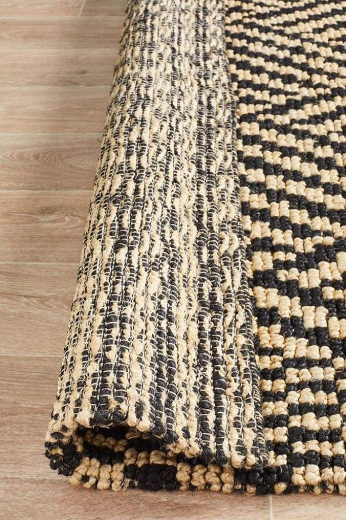 Kenya Kimi Hand Woven Tribal Jute Floor Rug - Newstart Furniture