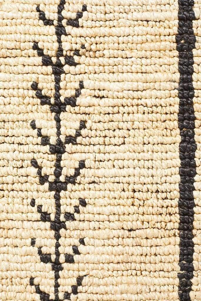 Kenya Tumu Hand Woven Tribal Jute Floor Rug - Newstart Furniture