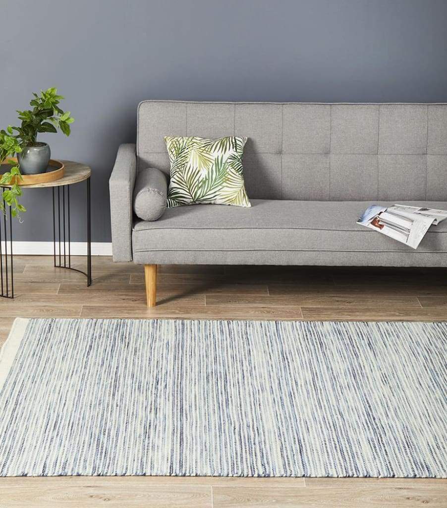 Skandinavian 310 Blue Floor Rug - Newstart Furniture