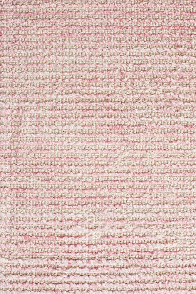 Allure Rose Cotton Rayon Rug - Newstart Furniture