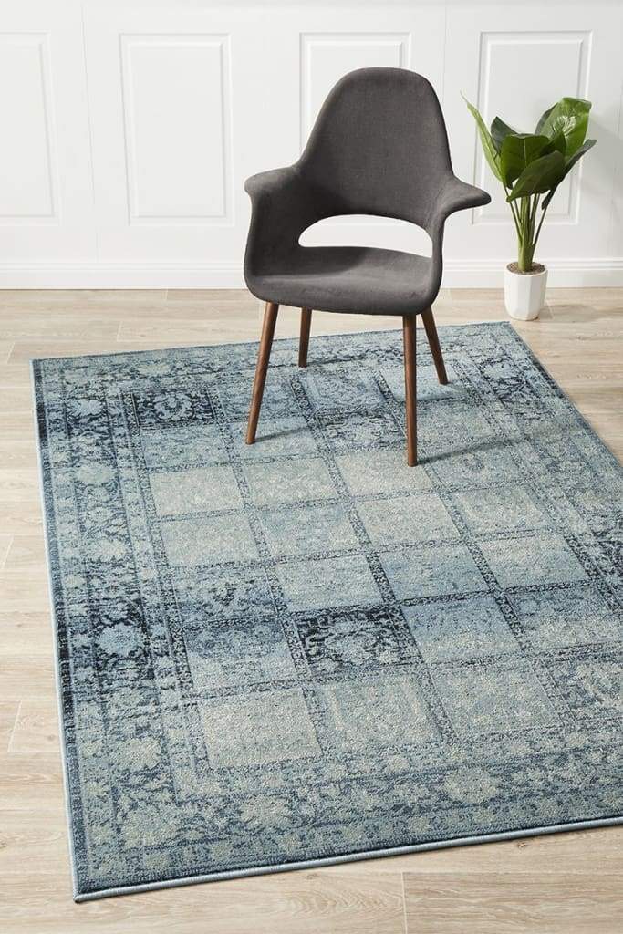 Calypso Collection 6106 blue Floor Rug - Newstart Furniture