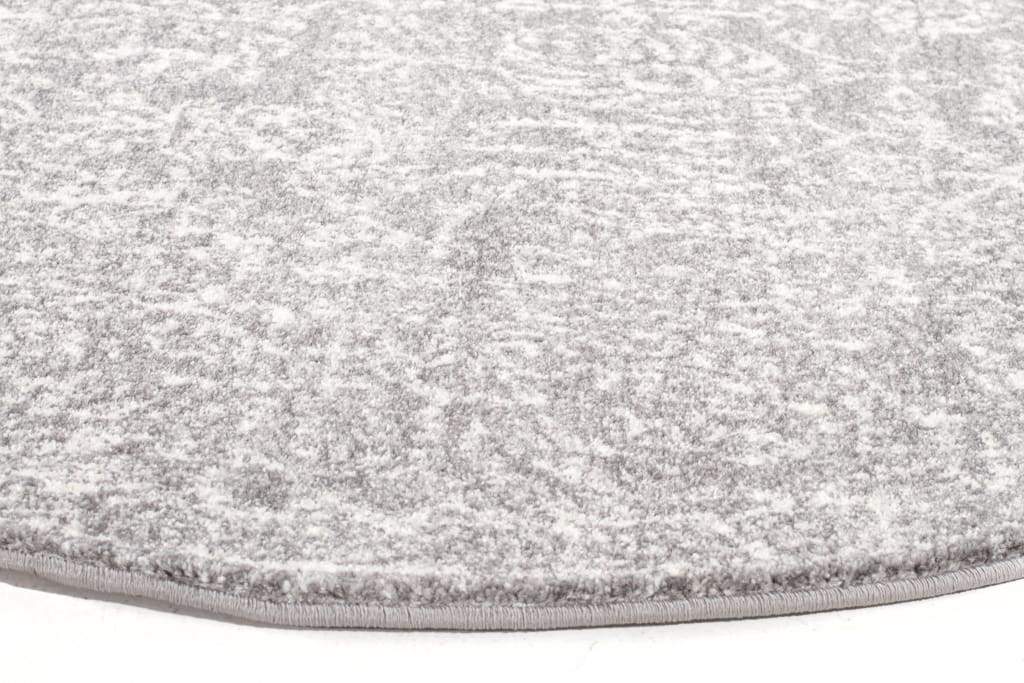 Evoke Homage Grey Transitional Round Rug - Newstart Furniture