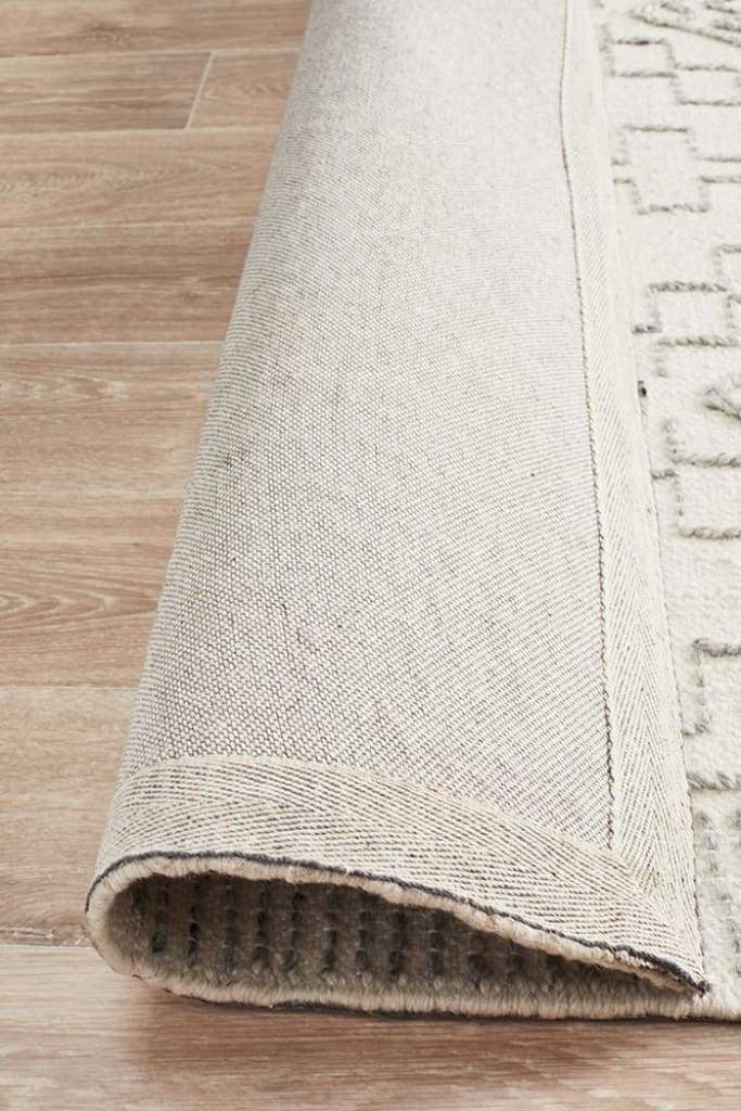 Salena Floor Rug Ivory - Newstart Furniture