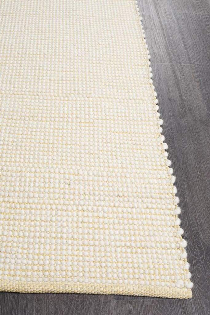 Loft Stunning Wool Yellow Floor Rug - Newstart Furniture