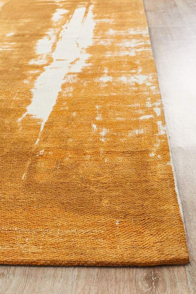Magnolia 11 Mustard Floor Rug - Newstart Furniture