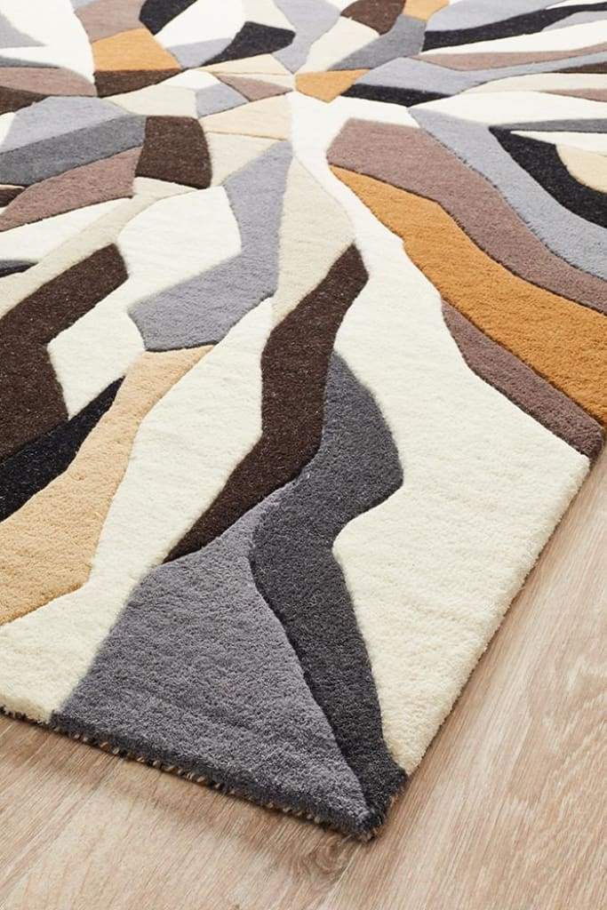 Matrix Pure Wool 903 Fossil Floor Rug - Newstart Furniture