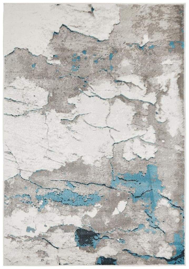 Zoey Contemporary Floor Rug Blue Grey - Newstart Furniture