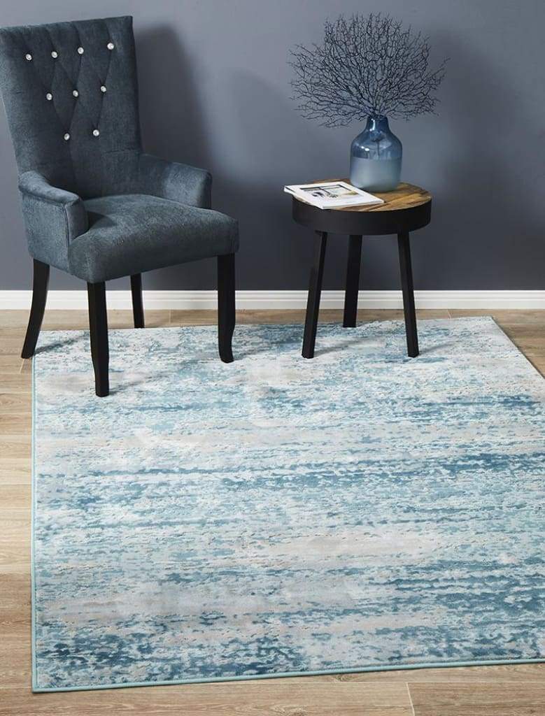 Opulence Olivia Blue Floor Rug - Newstart Furniture