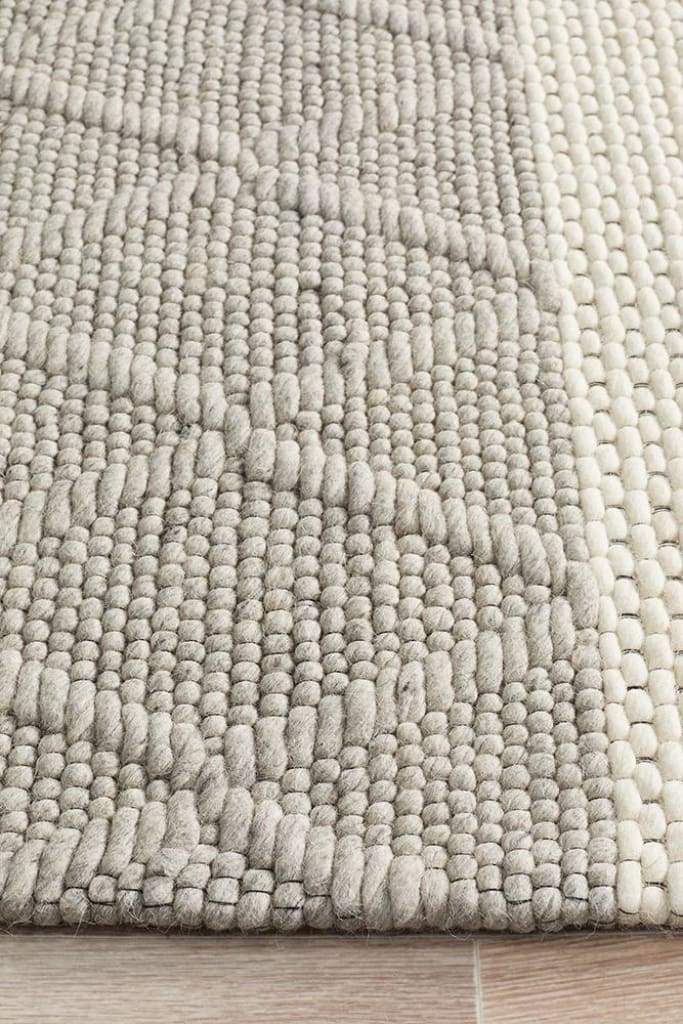 Studio Karlsson Wool Hatch Textured Floor Rug - Newstart Furniture