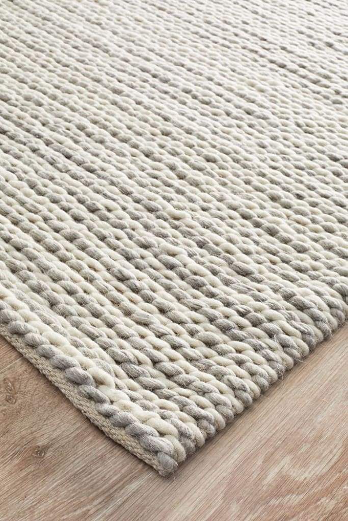 Studio Carina Felted Wool Woven Floor Rug - Newstart Furniture