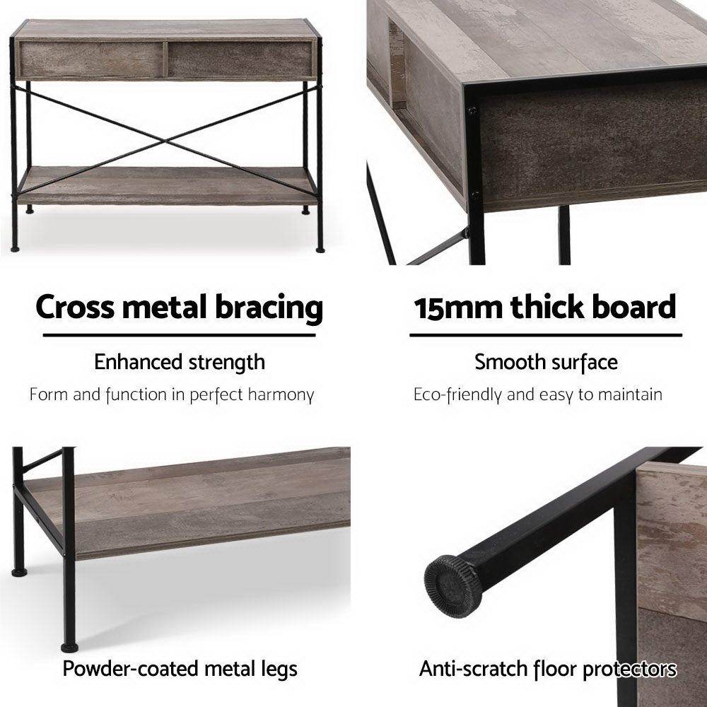 Artiss Wooden Hallway Console Table - Newstart Furniture