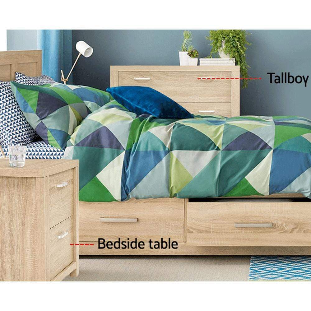 Maxi Bedside Table - Newstart Furniture