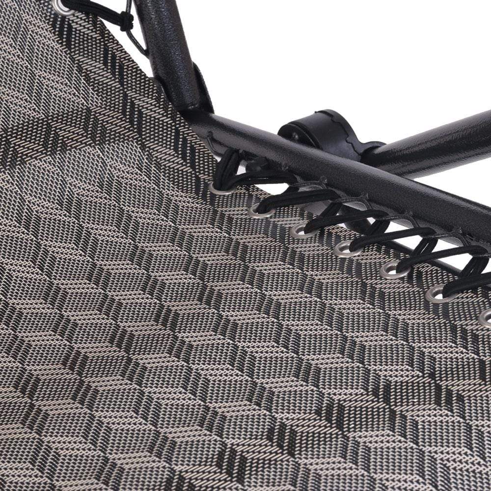 Gardeon Recliner Foldable Outdoor Chair Grey - Newstart Furniture