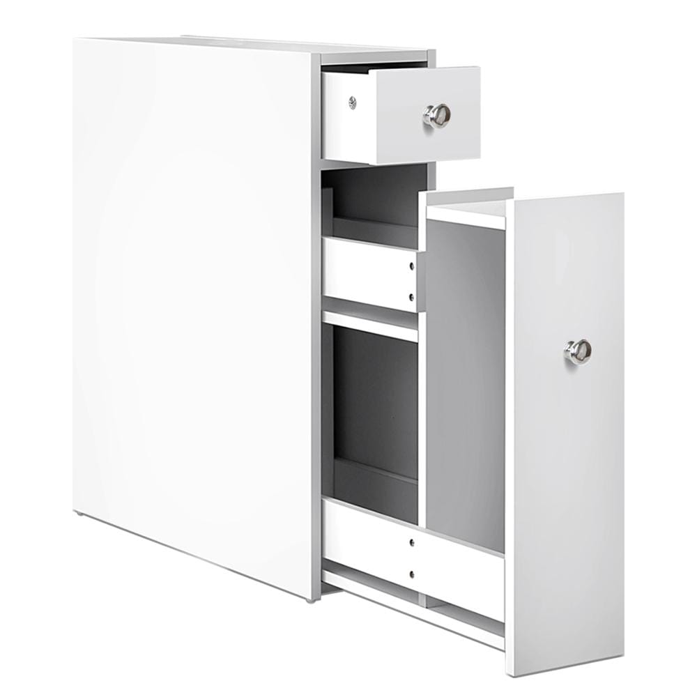 Bathroom Storage Cabinet White - Newstart Furniture