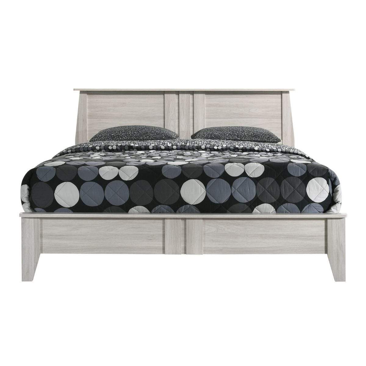 Queen Wooden Bed Frame Base - Newstart Furniture