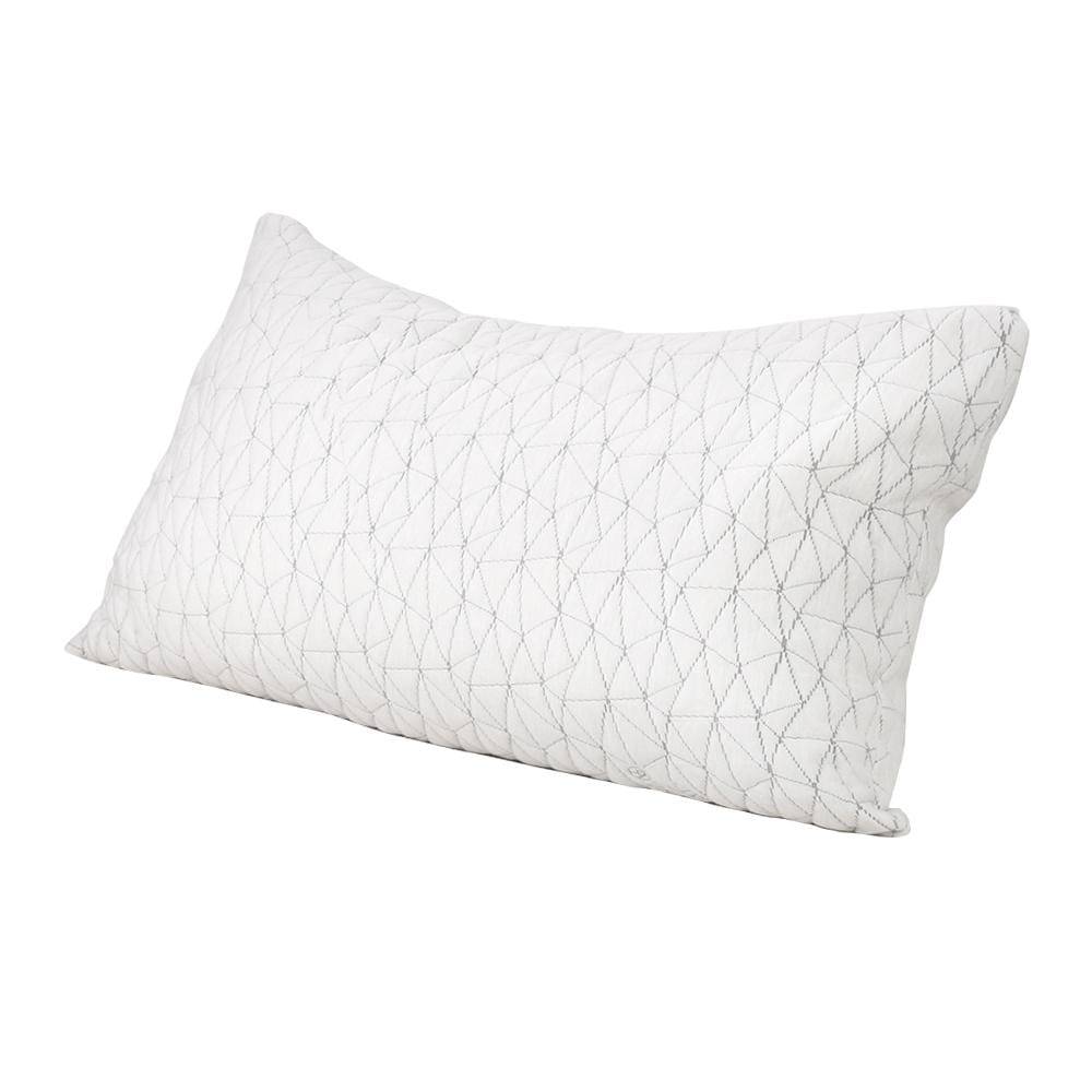 Giselle Bedding Set of 2 Rayon Single Memory Foam Pillow - Newstart Furniture